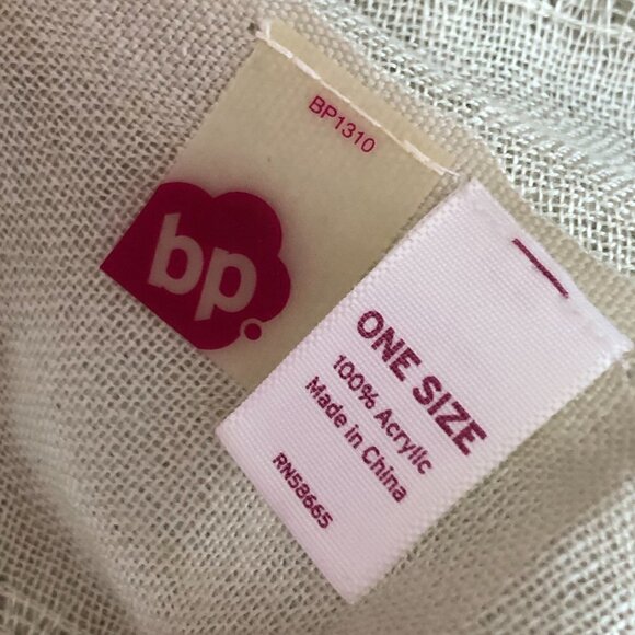 BP Mixed Basket Weave Scarf - Picture 2 of 6